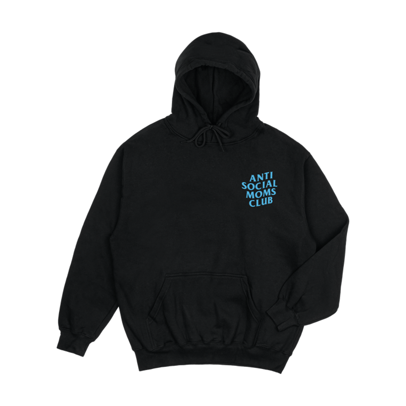 ANTI SOCIAL MOMS CLUB HOODIE - BLACK