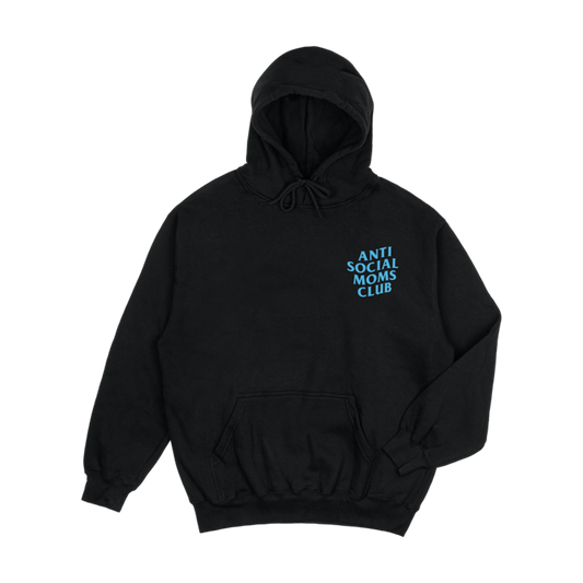 ANTI SOCIAL MOMS CLUB HOODIE - BLACK
