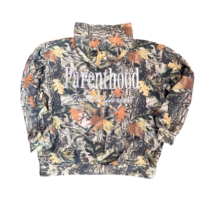 HAUS OF PARENTS HOODIE - WOOD CAMO