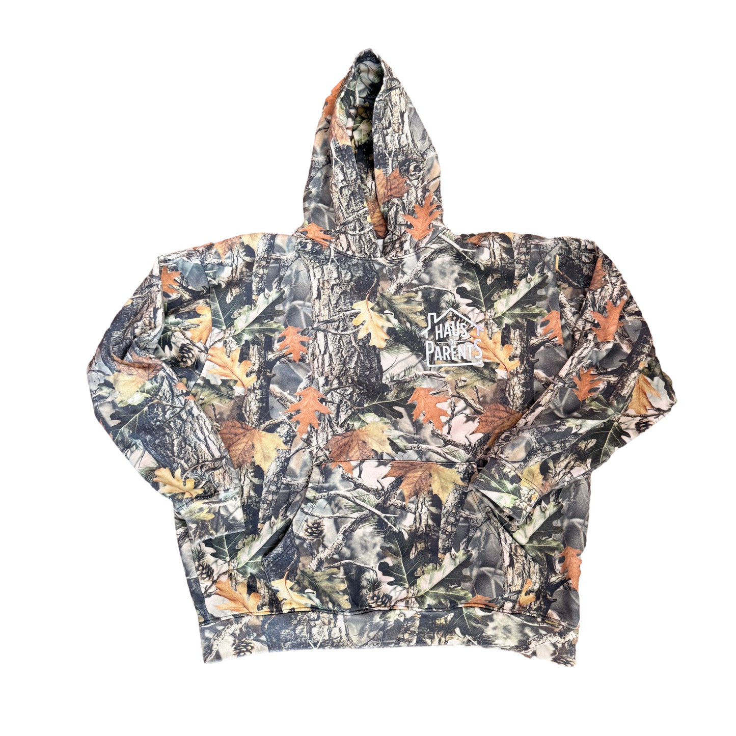 HAUS OF PARENTS HOODIE - WOOD CAMO