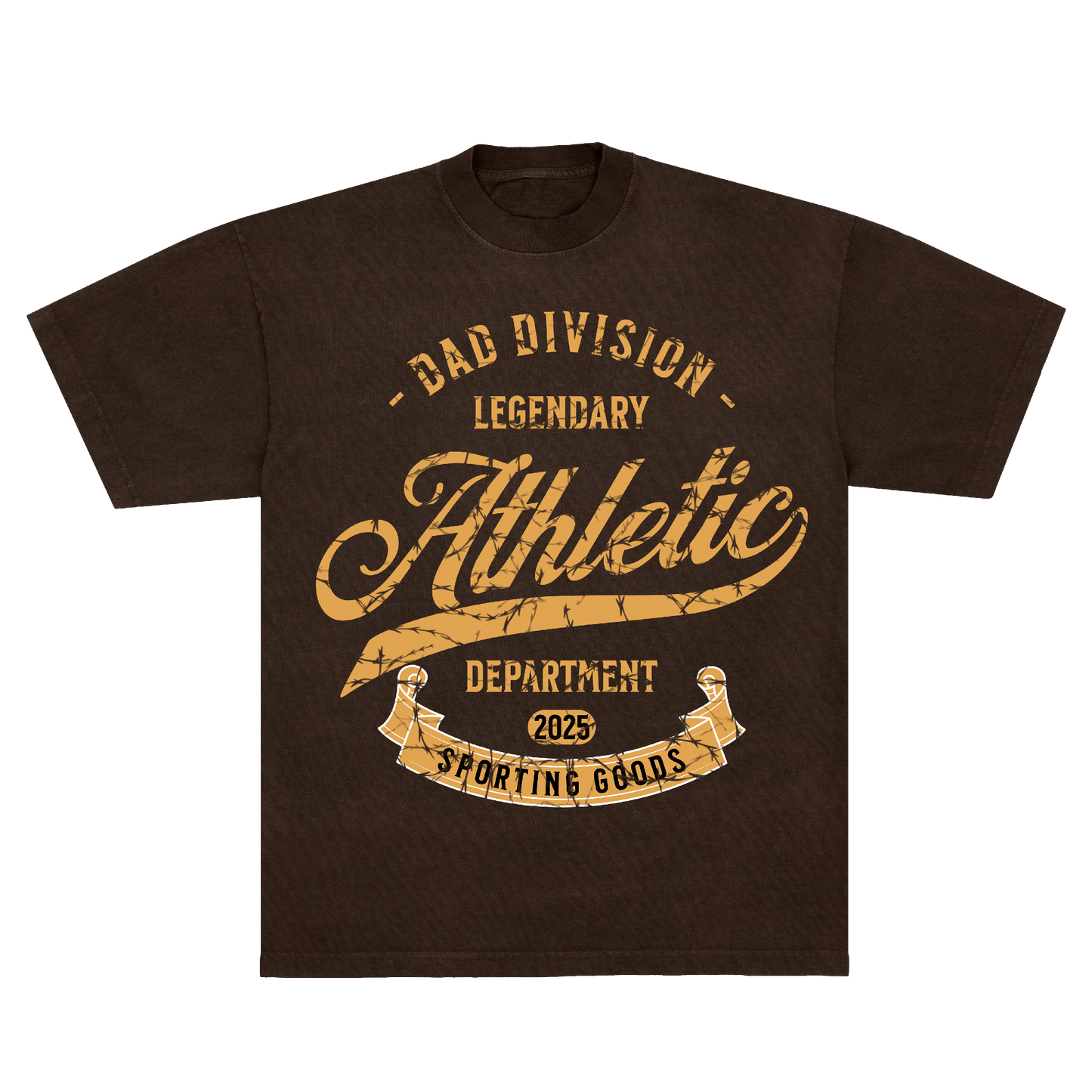 ATHLETIC CLUB TEE - BROWN