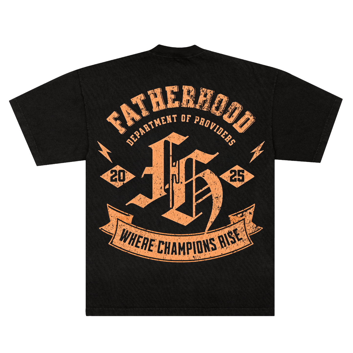 HOP TEE - FADED BLACK