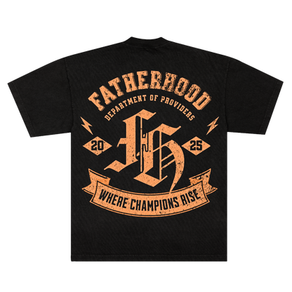 HOP TEE - FADED BLACK