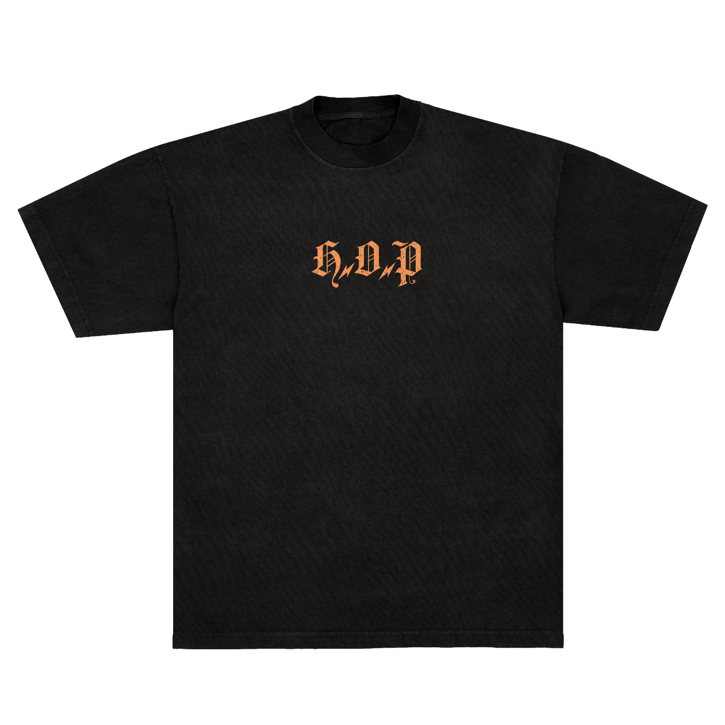 HOP TEE - FADED BLACK